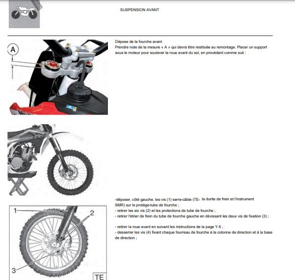 Manuel d'atelier Husqvarna 310 450 510 2010 français { {{ Docautomoto }}