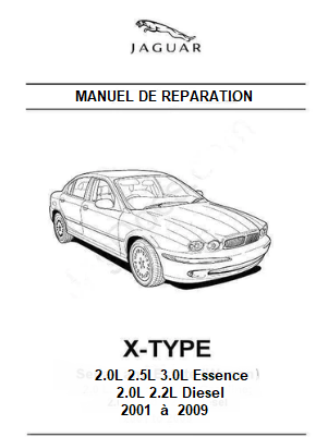 manuel d'atelier et de réparation Jaguar X type en français { {{ Docautomoto }}