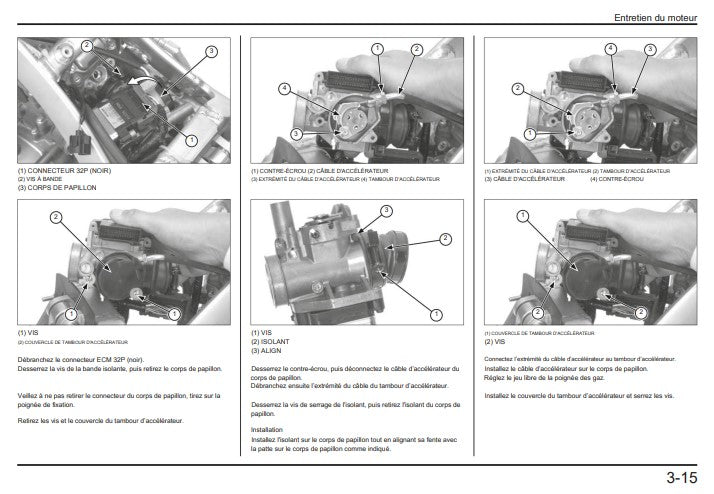 manuel d'atelier Montesa 4Ride 2024 français Docautomoto