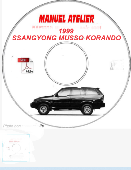 manuel d'atelier SSangYong Korando et Musso 1999 français { {{ Docautomoto }}
