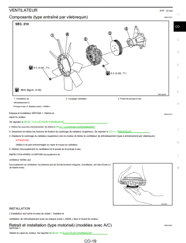 manuel d'atelier Nissan Navara D40 2005 en français { {{ Docautomoto }}