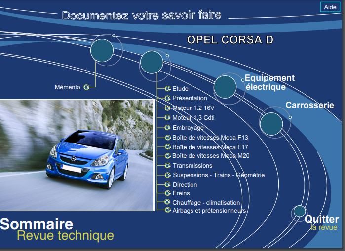 Manuel d'atelier Opel Corsa D 2006 { {{ Docautomoto }}