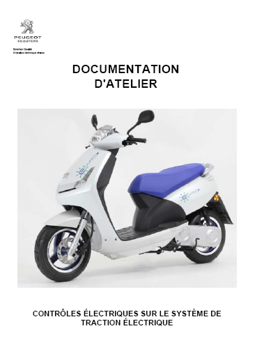 manuel d'atelier Peugeot E-Vivacity { {{ Docautomoto }}