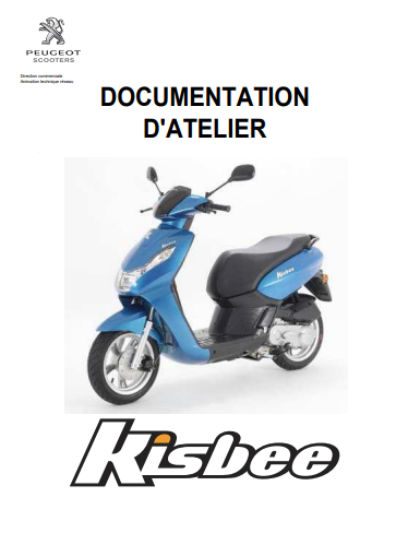 Manuel d'atelier Peugeot Kisbee 50 4T { {{ Docautomoto }}