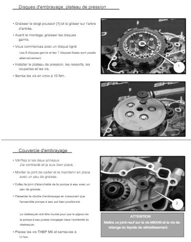 manuel d'atelier Sherco 125 SER 2020 français { {{ Docautomoto }}