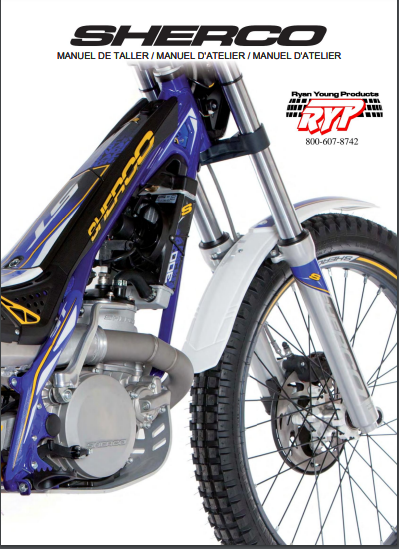 manuel d'atelier Sherco ST 2020 français { {{ Docautomoto }}