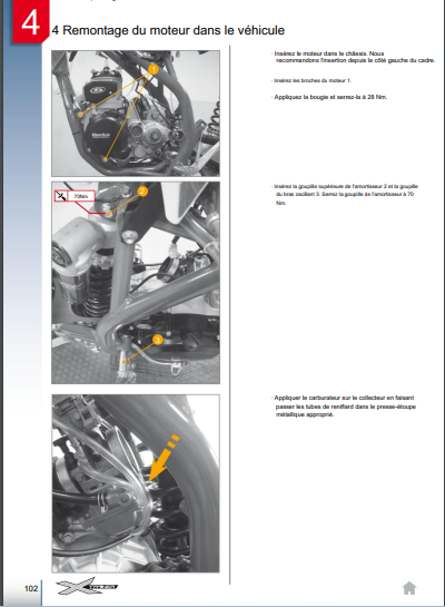 manuel d'atelier Beta Xtrainer 300 2017 en français { {{ Docautomoto }}