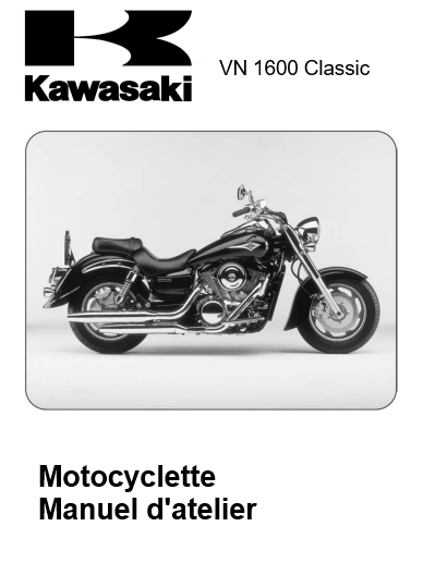 manuel d'atelier kawasaki VN 1600 Classic Docautomoto
