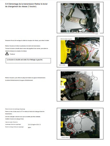 Manuel d'atelier Quad Daelim ET 300 français { {{ Docautomoto }}