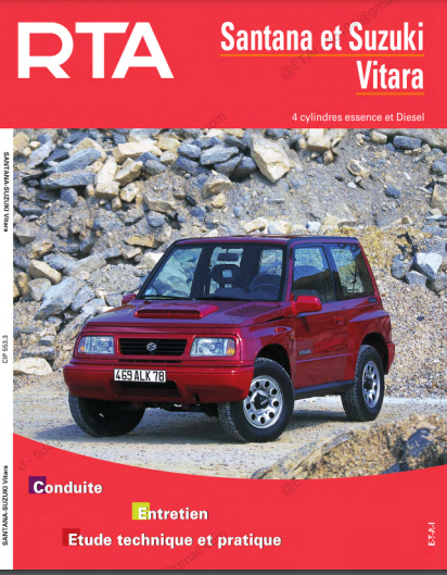 Manuel de réparation Suzuki Vitara { {{ Docautomoto }}