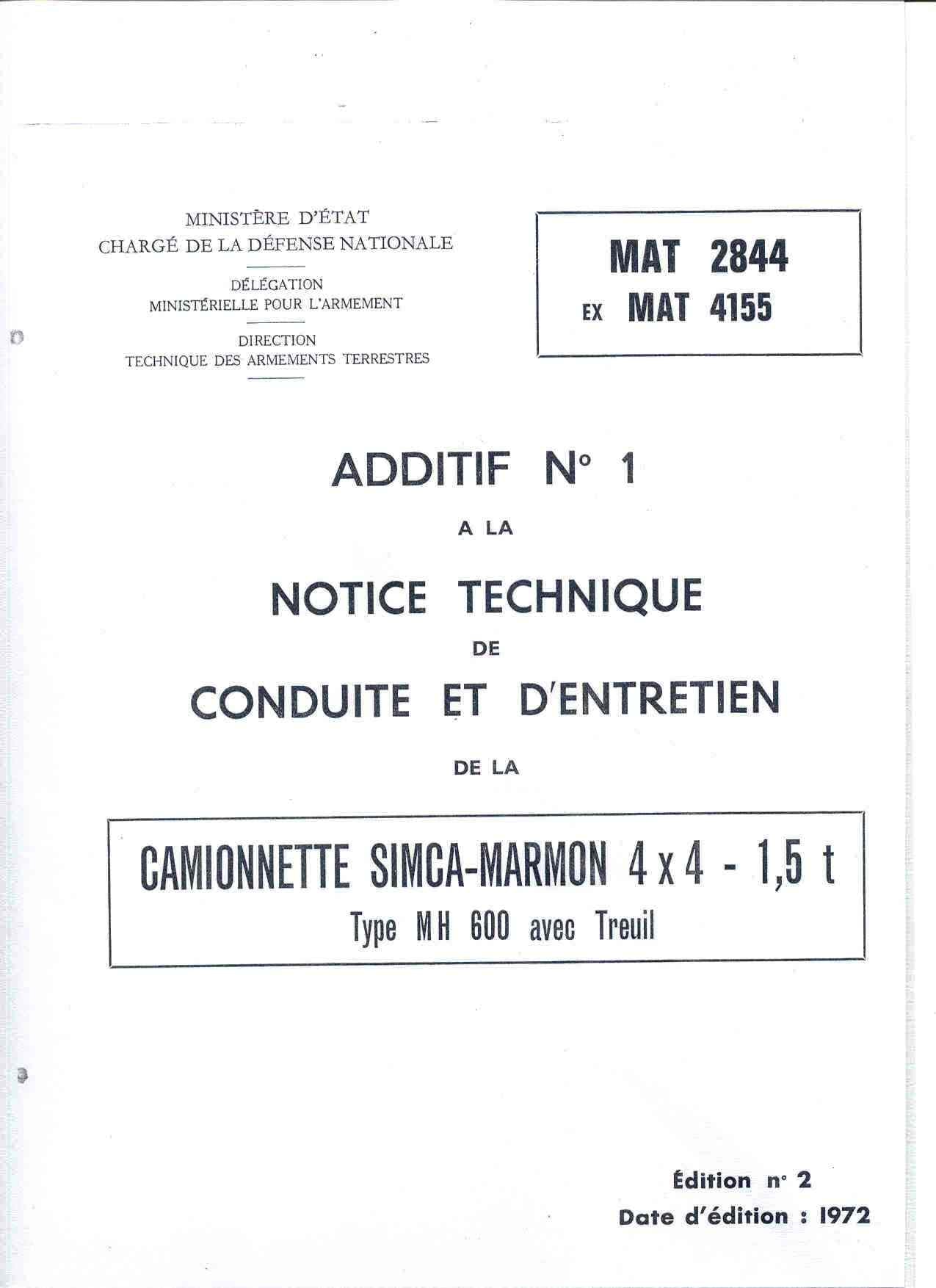 Manuel d'atelier Marmon Sumb { {{ Docautomoto }}