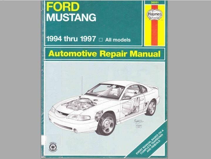 Manuel d'atelier Ford Mustang 68 { {{ Docautomoto }}