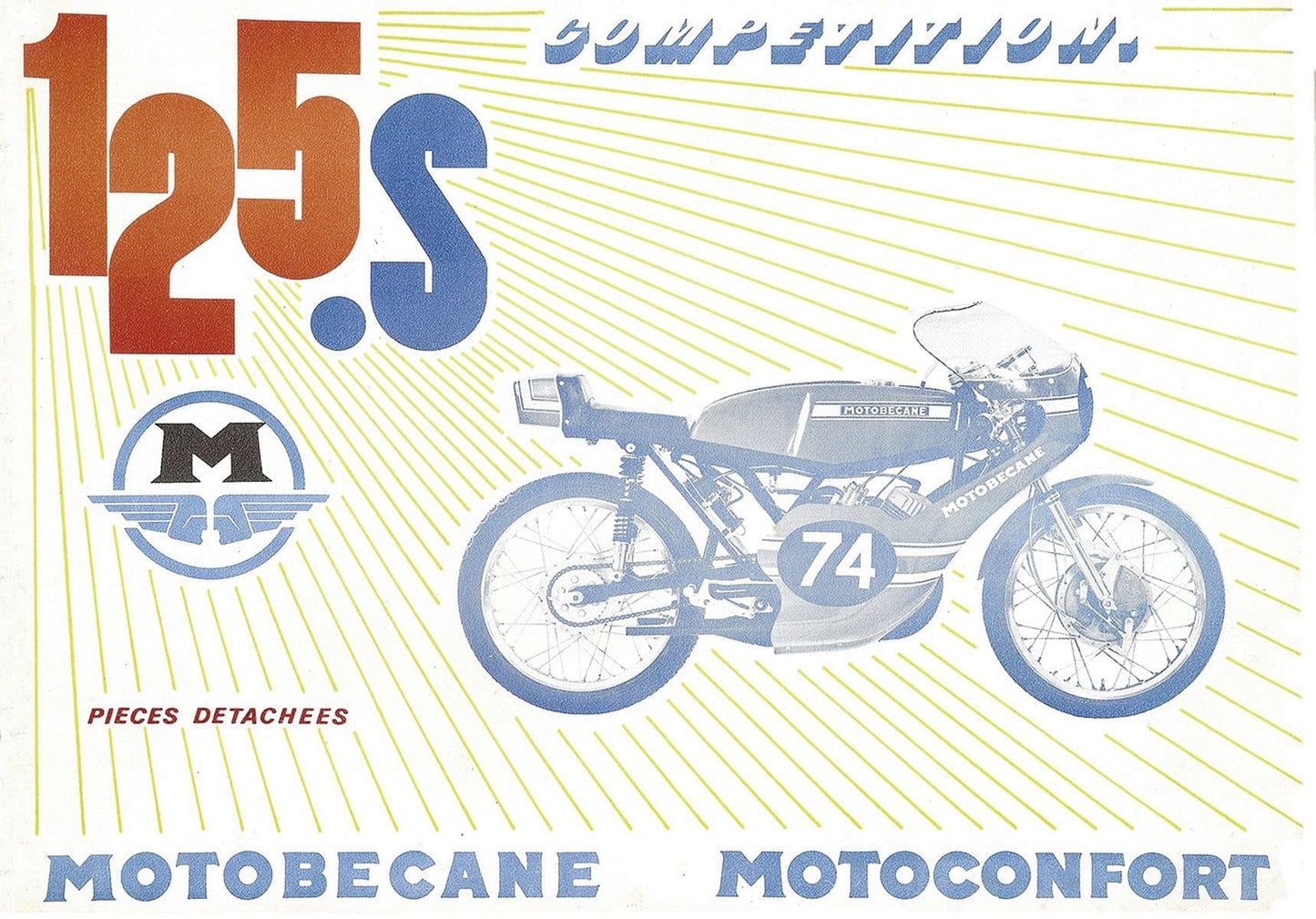 Manuels d'atelier Motobécane 125 LT1 LT2 LT3 et 125 S { {{ Docautomoto }}