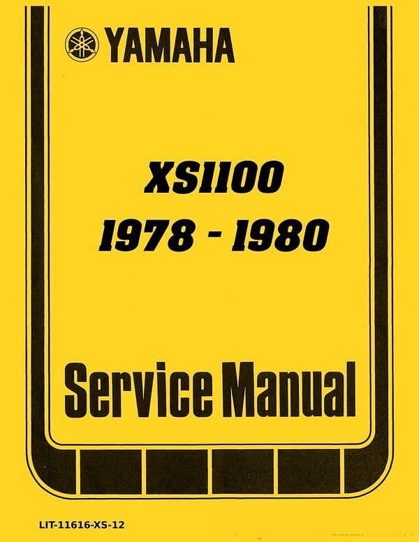Manuel d'atelier yamaha 1100 XS 1978 1982 { {{ Docautomoto }}
