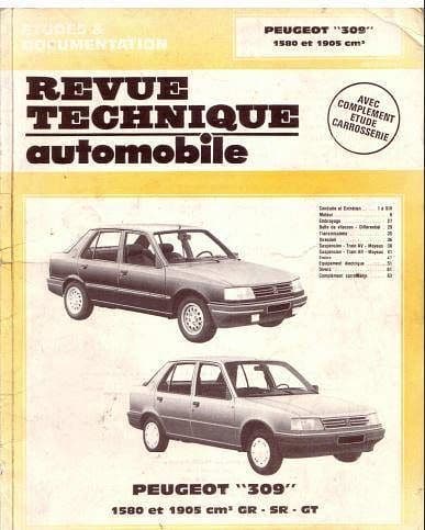 Revue technique Peugeot 309 { {{ Docautomoto }}