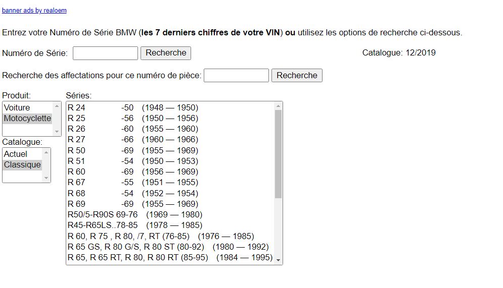 Catalogue de pîèces BMW 1948 2020 { {{ Docautomoto }}