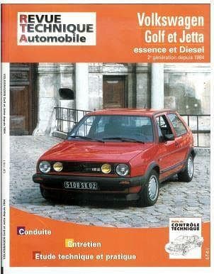 Revue technique Volkswagen Golf 2 AUTHENTIQU'ERE