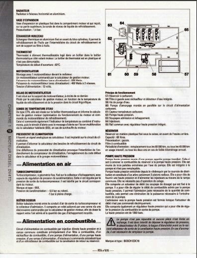 Revue technique Peugeot 307 Diesel { {{ Docautomoto }}