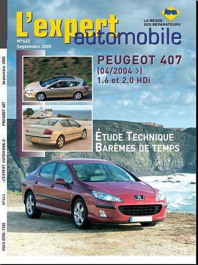 manuel de réparation Peugeot 407 { {{ Docautomoto }}