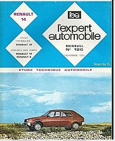 Revue technique renault 14 { {{ Docautomoto }}