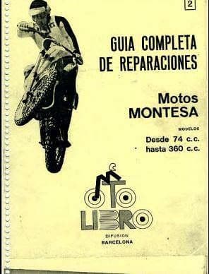 Manuel d'atelier Montesa classiques 74 à 360 cc { {{ Docautomoto }}