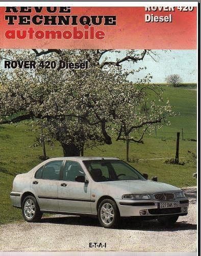 Revue technique Rover 420 diesel { {{ Docautomoto }}