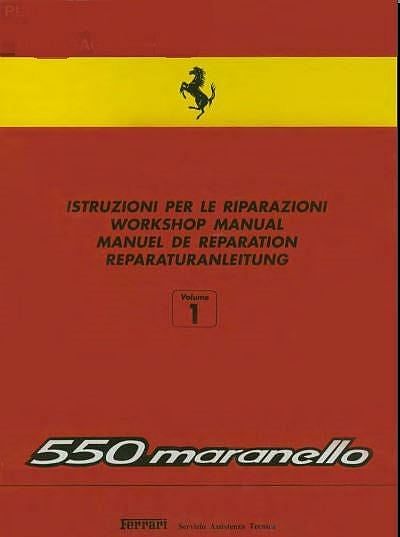 manuel d'atelier Ferrari 550 Maranello { {{ Docautomoto }}