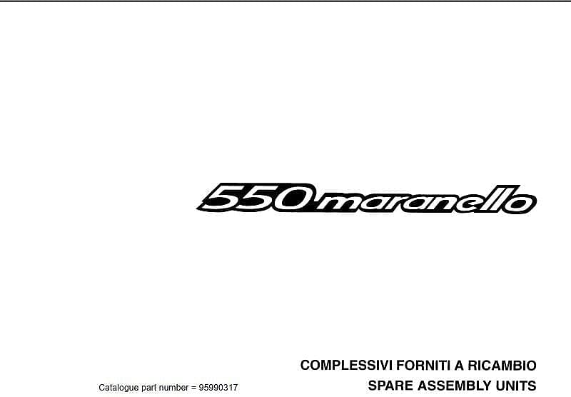 manuel d'atelier Ferrari 550 Maranello { {{ Docautomoto }}