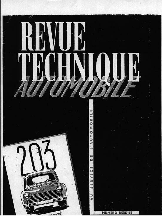 manuel d'atelier Peugeot 203 tous modèles { {{ Docautomoto }}