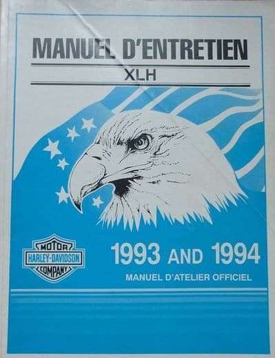 Manuel d'atelier Harley Davidson Sportster 1993 en français { {{ Docautomoto }}