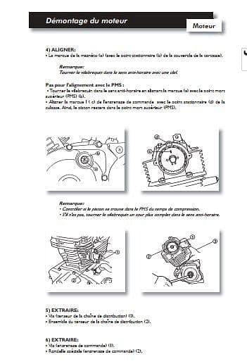 Manuels d'atelier Yamaha 125 YBR 2005 2007 français { {{ Docautomoto }}