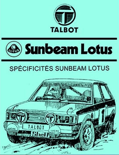Manuel d'atelier Simca Talbot Sunbeam et Lotus { {{ Docautomoto }}