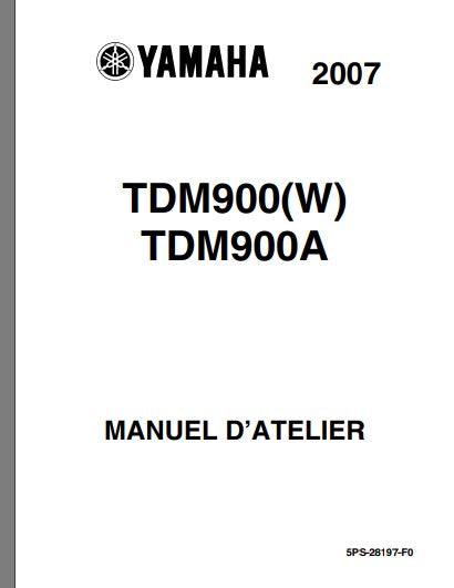 Manuels d'atelier Yamaha 900 TDM 2002 à 2007 { {{ Docautomoto }}