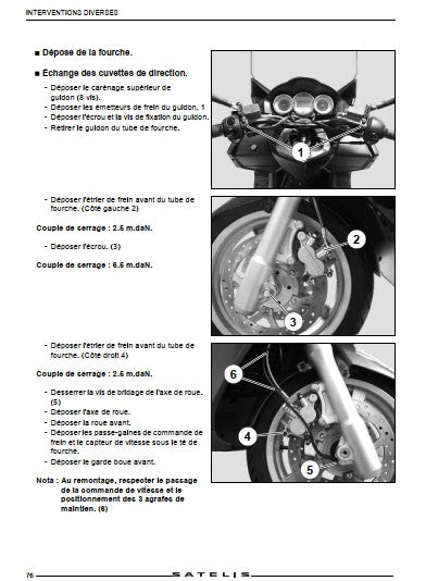 Manuel d'atelier réparation Peugeot Satelis 400 500 { {{ Docautomoto }}