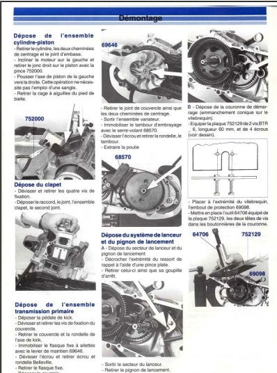 Manuel d'atelier réparation Peugeot SV 125 { {{ Docautomoto }}