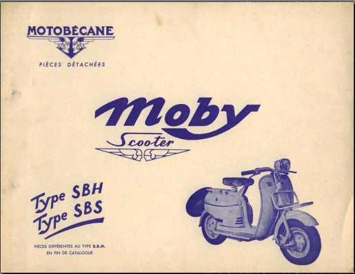 Manuels de réparation Motobécane Mobyscooter 2 et 4 temps { {{ Docautomoto }}
