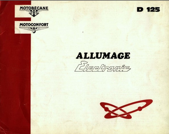 Manuels d'atelier Motobécane 125 LT1 LT2 LT3 et 125 S { {{ Docautomoto }}