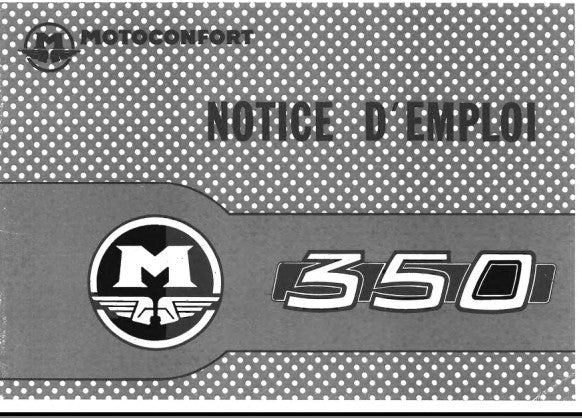 Manuels d'atelier réparation Motobécane 350 3cylindres { {{ Docautomoto }}