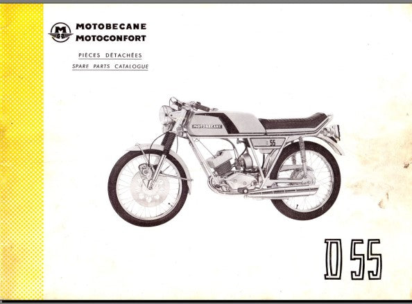 Manuels d'atelier Motobécane D55 et D55 TT { {{ Docautomoto }}