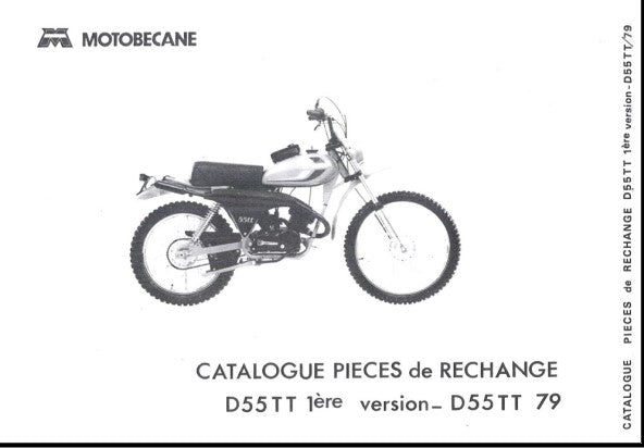 Manuels d'atelier Motobécane D55 et D55 TT { {{ Docautomoto }}