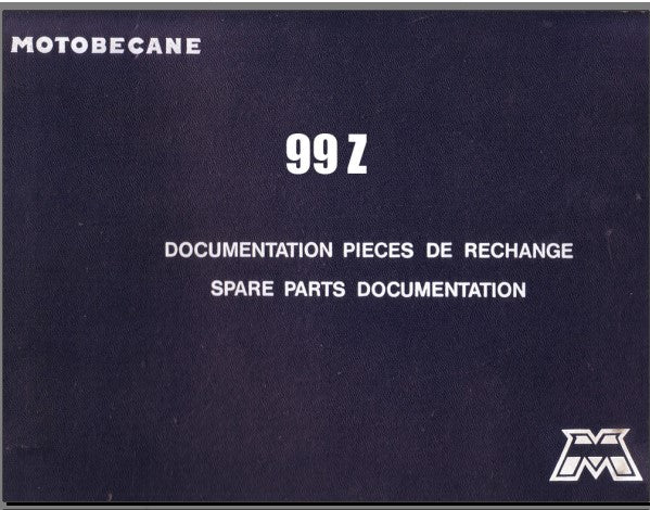 Manuels d'atelier réparation Motobécane 99Z { {{ Docautomoto }}