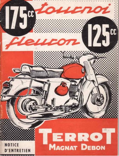 Manuels d'atelier réparation Terrot 125 et 175 1950 1961 { {{ Docautomoto }}
