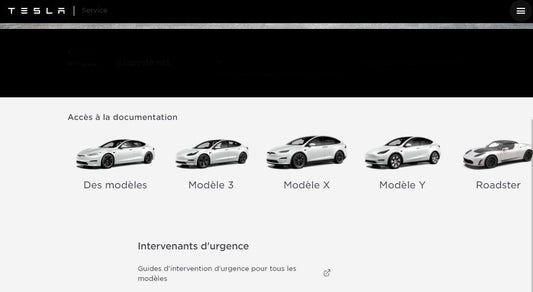 Manuels d'atelier Tesla tous modèles 2012 2021 { {{ Docautomoto }}