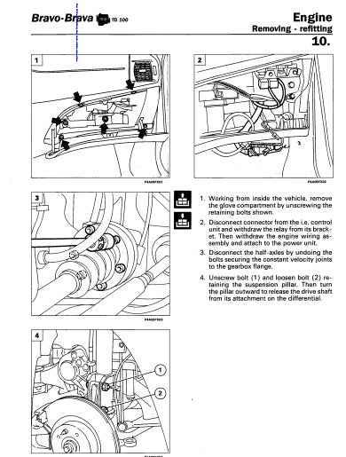 Manuel d'atelier réparation Fiat Bravo Brava { {{ Docautomoto }}