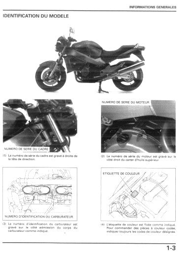 Manuel d'atelier réparation Honda CB 1100 SF X11 { {{ Docautomoto }}