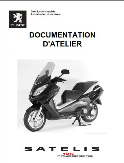 manuels d'atelier Peugeot Satelis 125 et tous scooters 125 4 temps { {{ Docautomoto }}