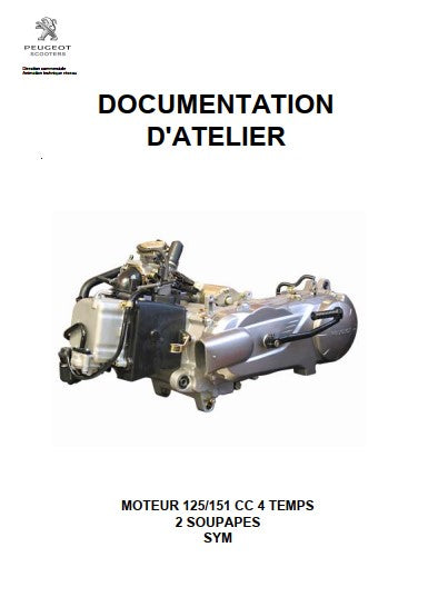 manuels d'atelier Peugeot Satelis 125 et tous scooters 125 4 temps { {{ Docautomoto }}