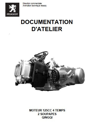 manuels d'atelier Peugeot Satelis 125 et tous scooters 125 4 temps { {{ Docautomoto }}