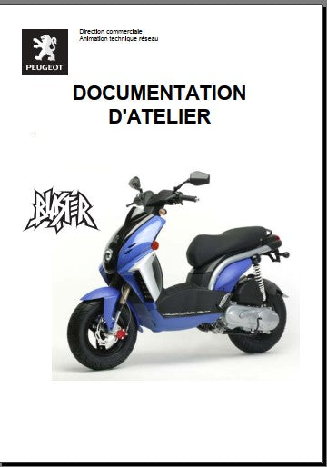 Manuels d'atelier Scooters Peugeot 50 2 et 4 temps { {{ Docautomoto }}