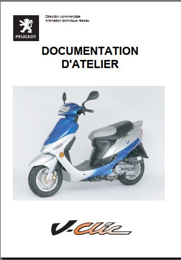 Manuels d'atelier Scooters Peugeot 50 2 et 4 temps { {{ Docautomoto }}